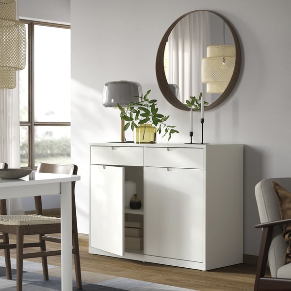TONSTAD - TONSTAD Sideboard, off-white, 120x47x91 cm