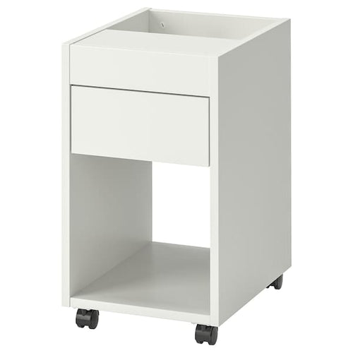 TONSTAD drawer unit on castors, off-white, 35x60 cm
