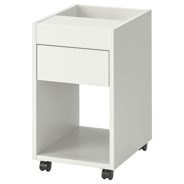 TONSTAD - Drawer unit on castors, off-white, 35x60 cm