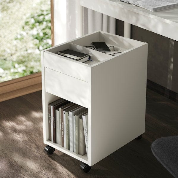 Ikea TONSTAD - Drawer unit on castors, off-white, 35x60 cm