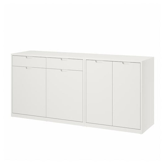 Ikea TONSTAD - Storage combination, off-white, 201x47x91 cm