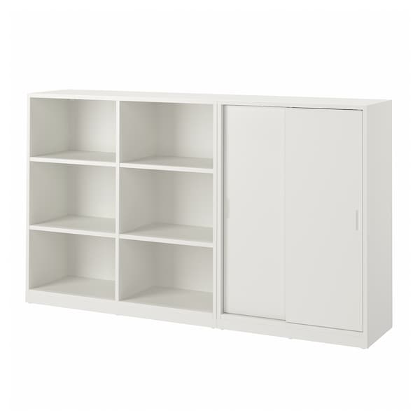 TONSTAD - Storage combination, off-white, 201x37x116 cm