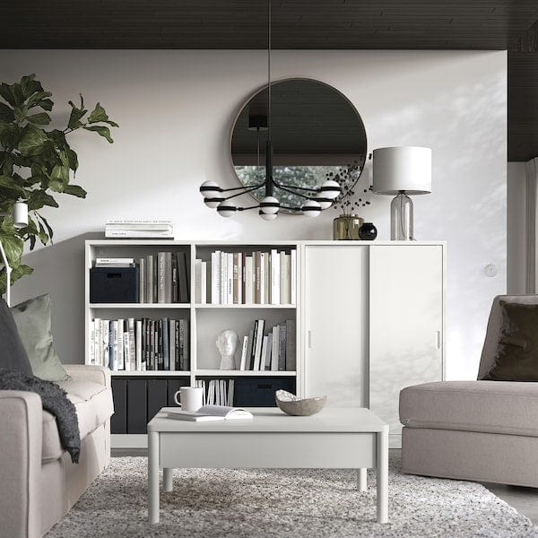 Ikea TONSTAD - Storage combination, off-white, 201x37x116 cm