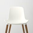 TONSTAD / GRÖNSTA table and 4 chairs, off-white/white, 150x80 cm
