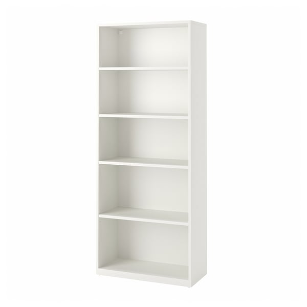 TONSTAD bookcase, off-white, 81x37x201 cm