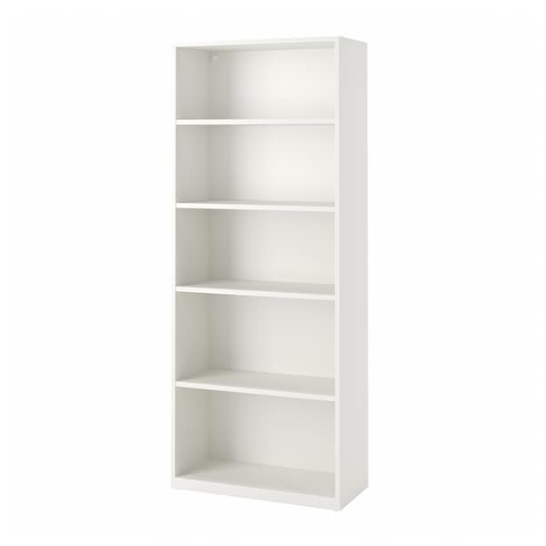 TONSTAD - Bookcase, off-white, 81x37x201 cm