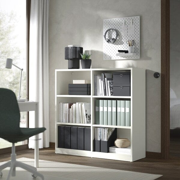 Ikea TONSTAD - Shelving unit, off-white, 120x37x116 cm