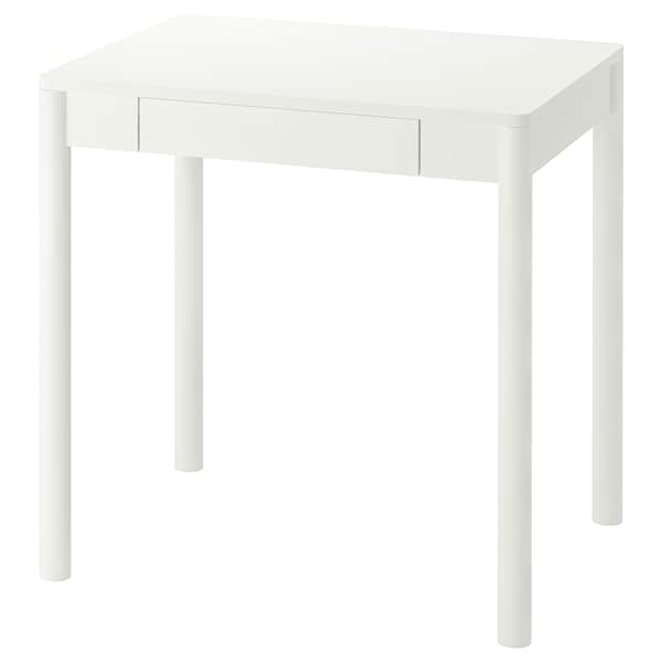 TONSTAD - Desk, off-white, 75x60 cm
