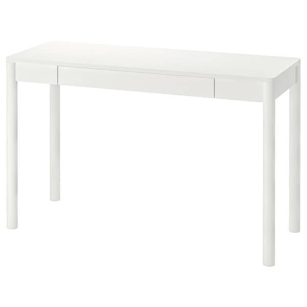 TONSTAD - Desk, off-white, 120x47 cm
