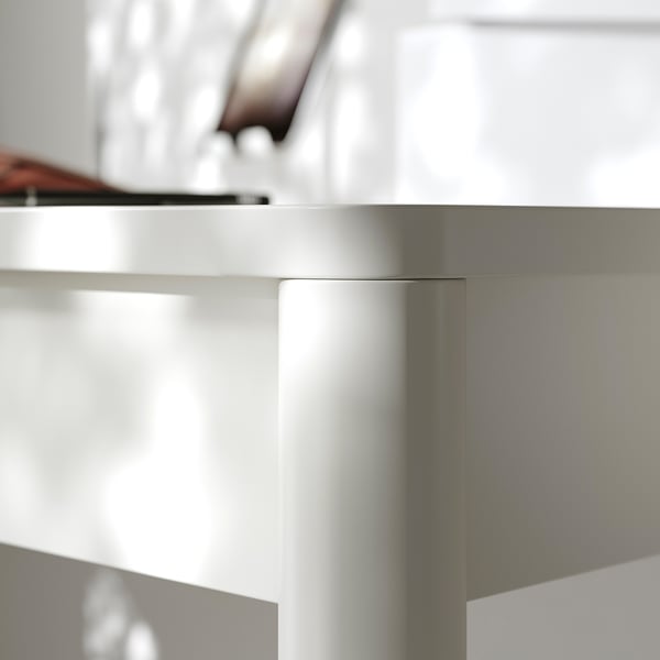 TONSTAD desk, off-white, 140x75 cm