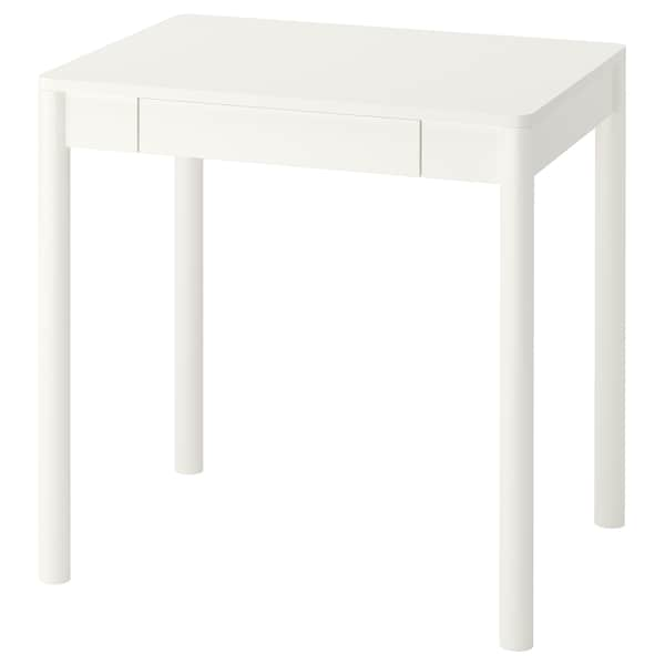 TONSTAD - Desk, off-white, 75x60 cm