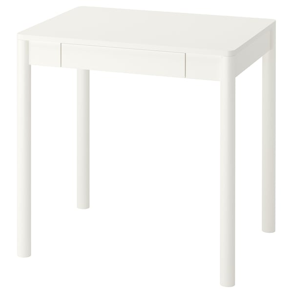 TONSTAD desk, off-white, 75x60 cm