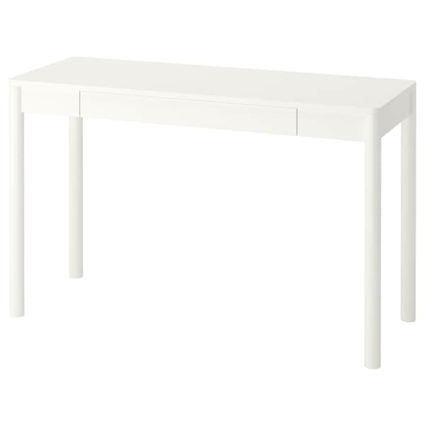 TONSTAD - Desk, off-white, 120x47 cm