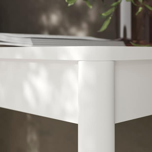 TONSTAD - Desk, off-white, 120x47 cm