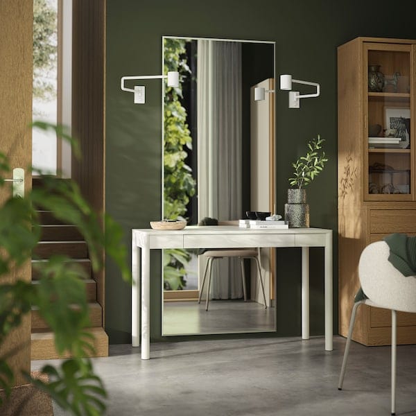 Ikea TONSTAD - Desk, off-white, 120x47 cm