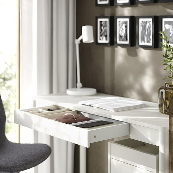 Ikea TONSTAD - Desk, off-white, 120x47 cm