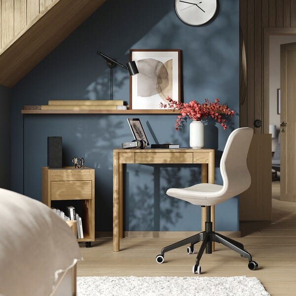 Ikea TONSTAD - Desk, oak veneer, 75x60 cm