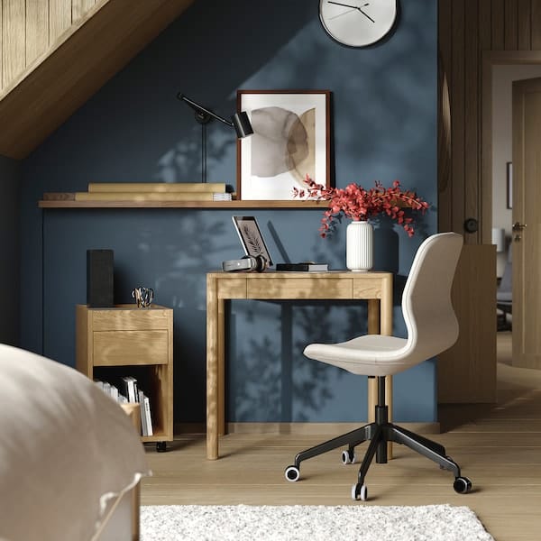 Ikea TONSTAD - Desk, oak veneer, 75x60 cm