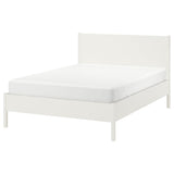 TONSTAD bed frame, off-white/Leirsund, 140x200 cm