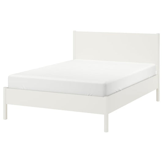 TONSTAD bed frame, off-white, 180x200 cm Bed frame, off-white,180x200 cm