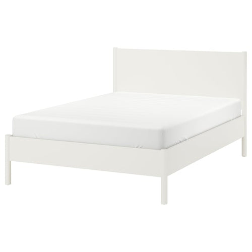 TONSTAD bed frame, off-white, 160x200 cm