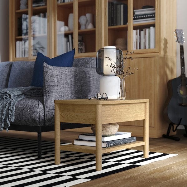 Ikea TONSTAD - Side table, oak veneer, 64x40 cm