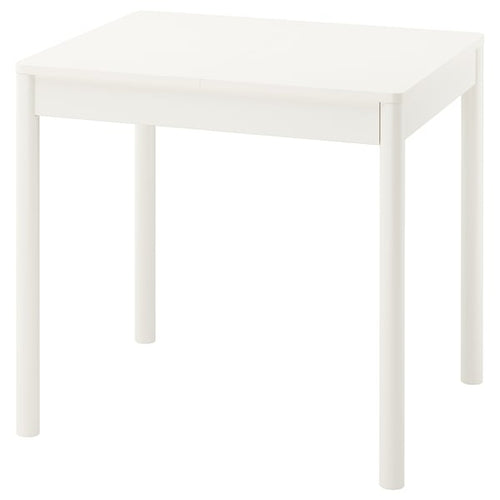 TONSTAD extendable table, off-white, 80/120x70 cm