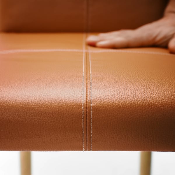TONSTAD / TONSTAD Table and 2 chairs, oak/Bomstad brown ochre effect, 80/120x70 cm