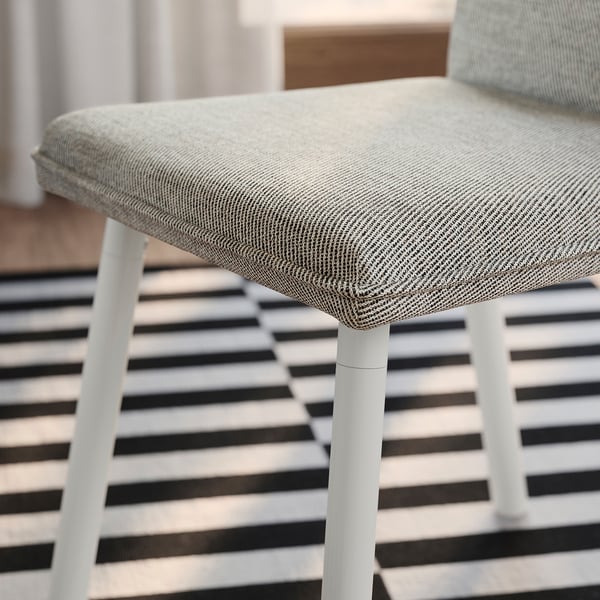 TONSTAD / TONSTAD Table and 4 chairs, off-white/Viarp beige/off-white brown, 150x80 cm