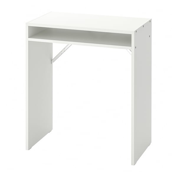 TORALD desk, white, 65x40 cm