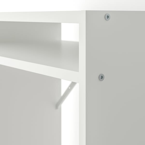 TORALD desk, white, 65x40 cm