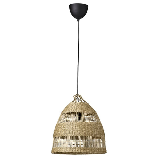 TORARED / HAVSDJUP pendant lamp, handmade charge/black, 36 cm