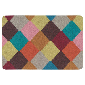 TORGPLATS door mat, multicolour, 60x40 cm