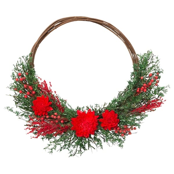 Ikea TORKA - Garland, red/green