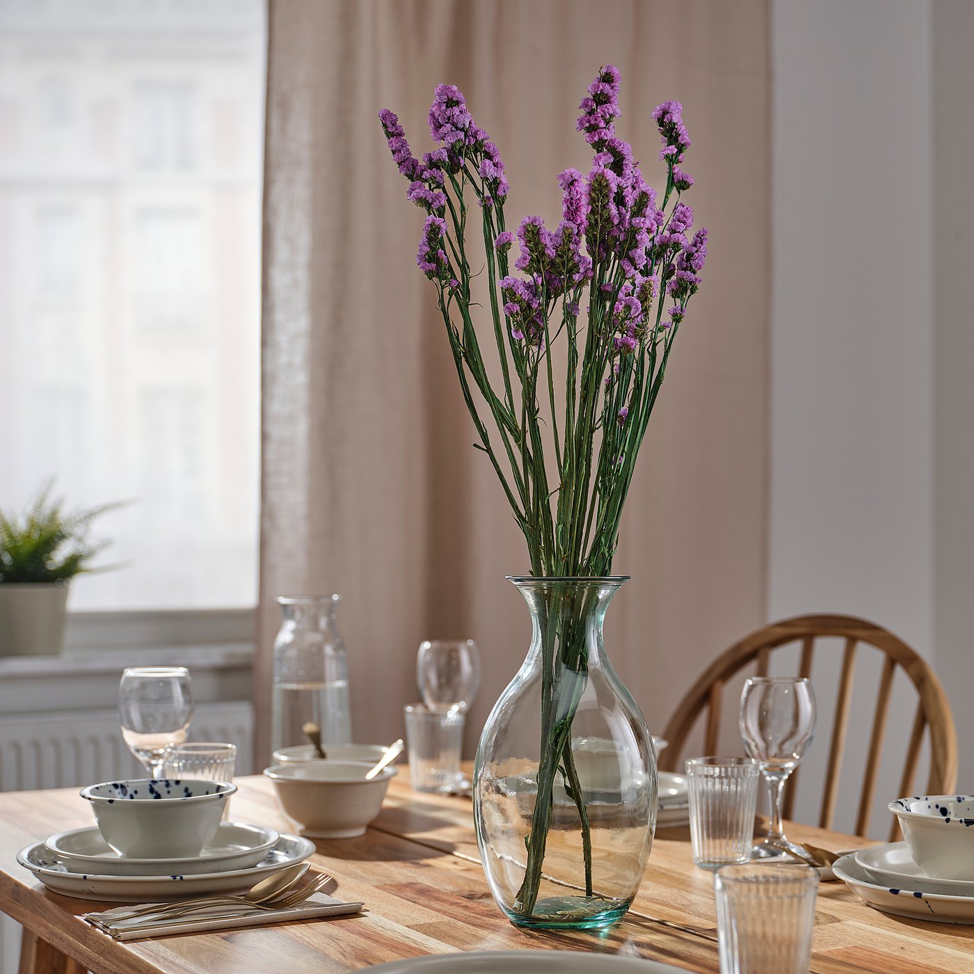 TORKA dried parts of flowers/plants, bunch/lilac, 70 cm