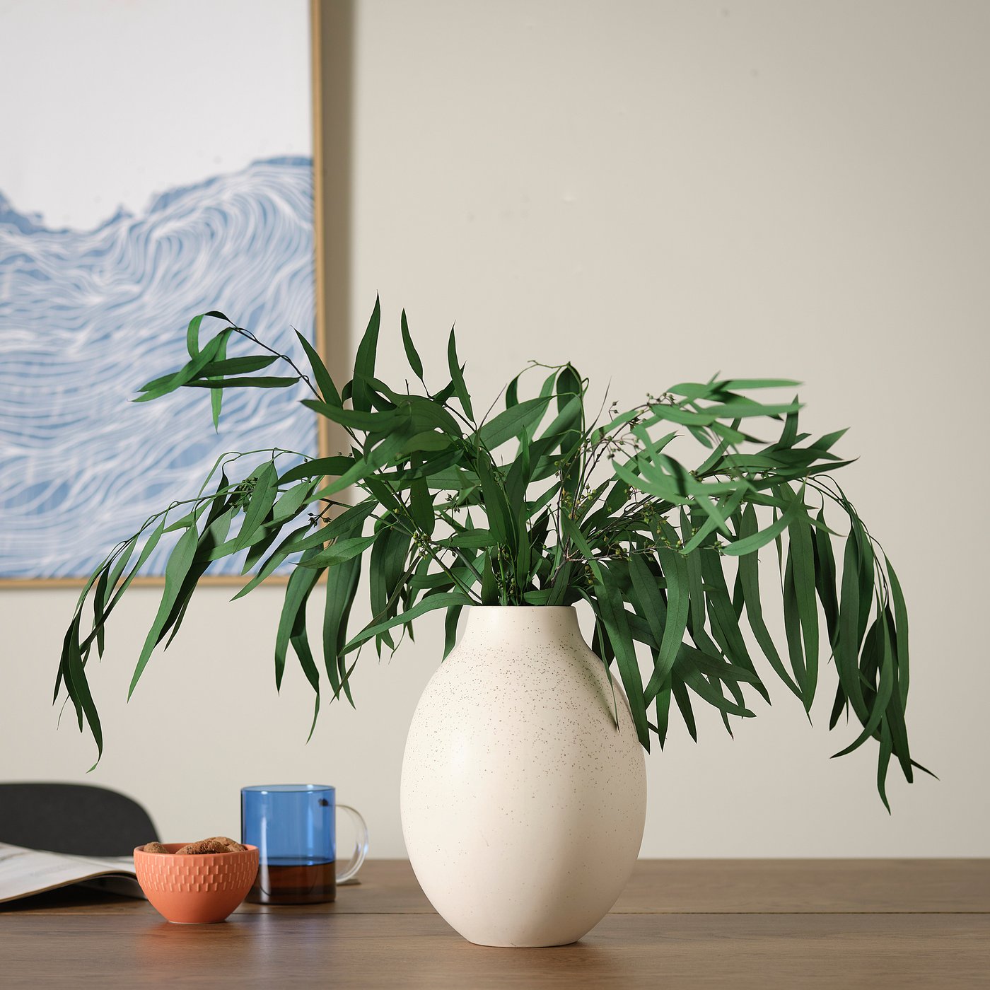 TORKA dried plants, bunch/green, 70 cm
