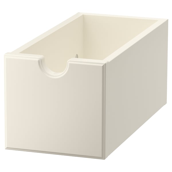 TORNVIKEN - TORNVIKEN Box, off-white, 16x34x15 cm