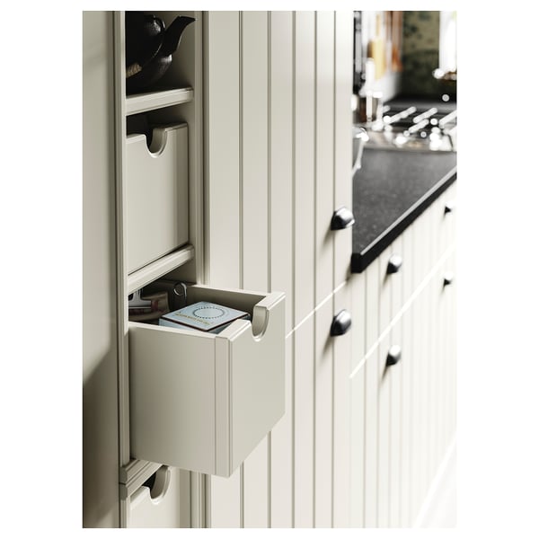 TORNVIKEN box, off-white, 16x34x15 cm