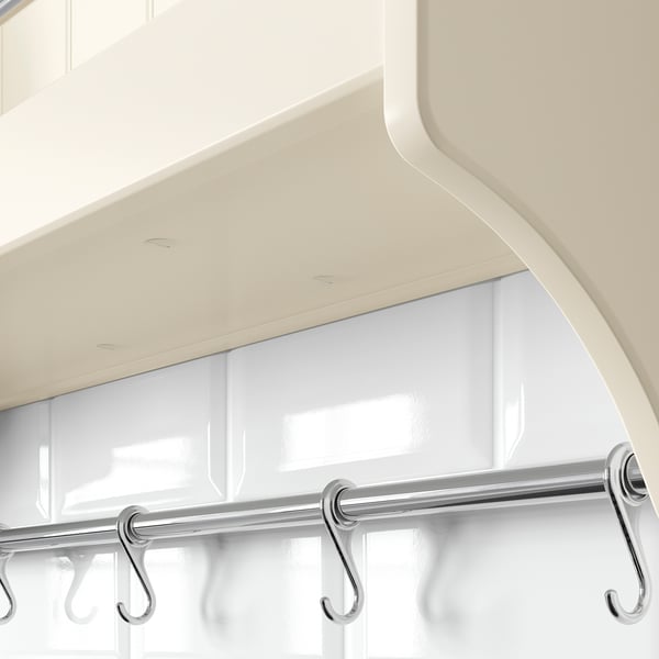 TORNVIKEN plate shelf, off-white, 80x100 cm