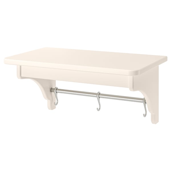 TORNVIKEN wall shelf, off-white, 50 cm