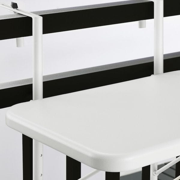 Ikea TORPARÖ - Balcony table, white,50 cm