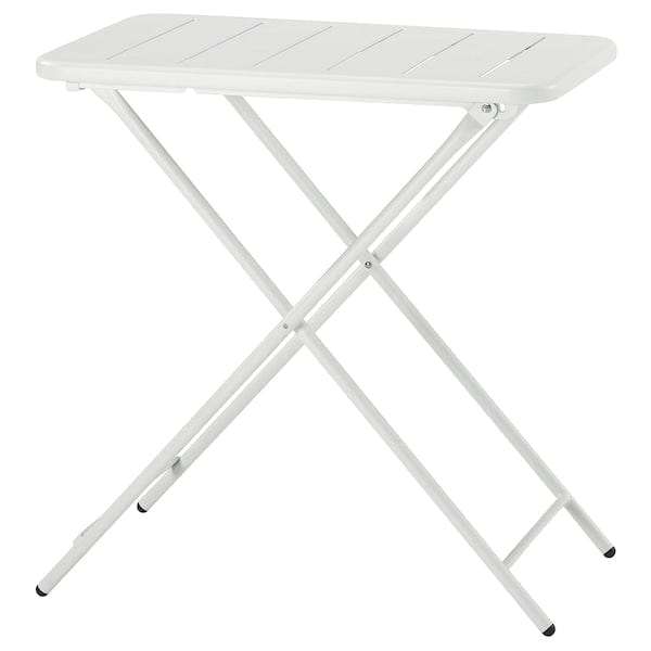 Ikea TORPARÖ - Garden table, white/folding,70x42 cm