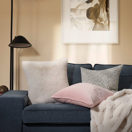 TORPSPIREA cushion cover, white, 48x48 cm