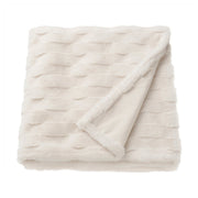 TORPSPIREA throw, white, 130x170 cm