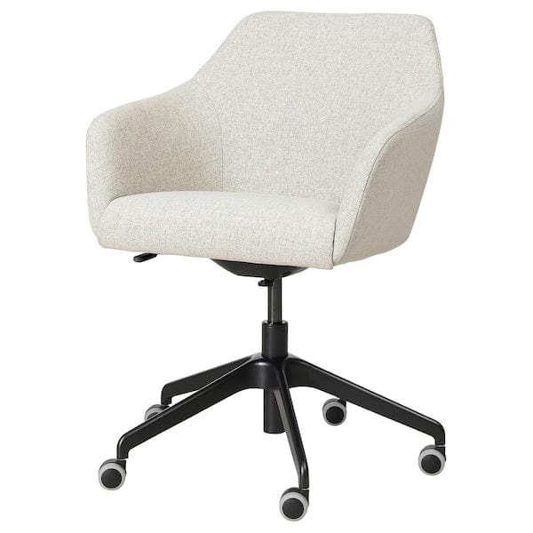Ikea TOSSBERG / LÅNGFJÄLL - Meeting chair, Gunnared beige/black ,