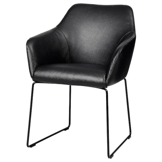 Ikea TOSSBERG - Chair, Metal Black/Grann Black