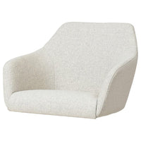 TOSSBERG seat shell, Gunnared beige, 60.0x43x53 cm