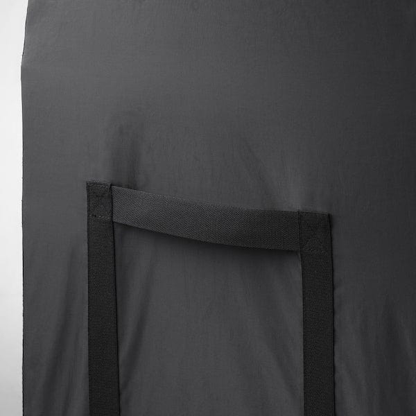 Ikea TOSTERÖ - Storage box, outdoor, black, 129x44x79 cm