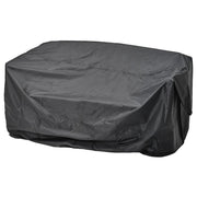 TOSTERÖ connectable cover f outdoor frntr, black, 283x300 cm