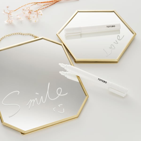 TOTEBO blackboard chalk pen, white